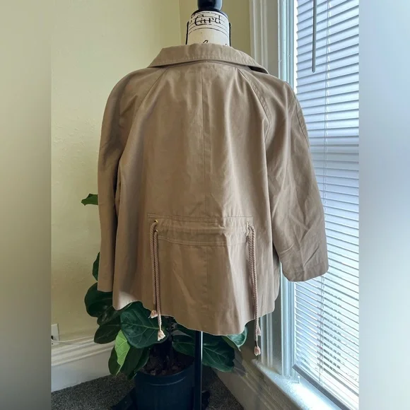 Nine West Tan Trench - Picture 7 of 11